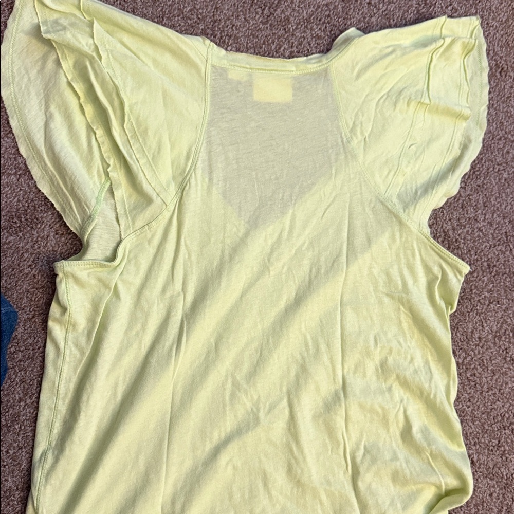 Maeve by Anthropologie Green Short Sleeve Top - Picture 6 of 6